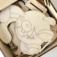 Набори для творчості Woody Дитяча розфарбовка “Смішарики” Woody (w00d-3008 - 973)