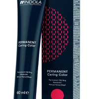 Перманентная крем-краска для волос Indola Permanent Caring Color 5.82 Светло-коричневый жемчужный шоколадный 60 мл (4045787708813)