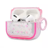 Airpods Case Clear Pink With Ring
