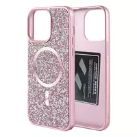 Swarovski Case with MagSafe iPhone 14 Pro — Pink