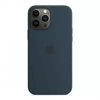 Original Silicone Case Full Size iPhone 13 6.1" — Dark Blue