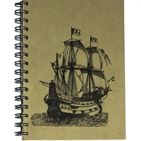 Еко блокнот серії Морська "Кораблик" 96 аркушів