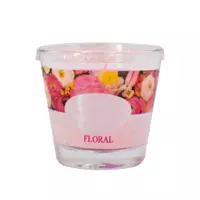 Свічка ароматизована Candlesense Decor у склянці Floral 80*90 (30 год)