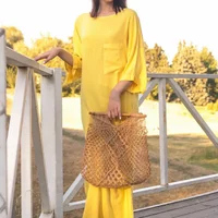 Легка жовта сукня-футболка 270199, 48/50 (270199s4850)