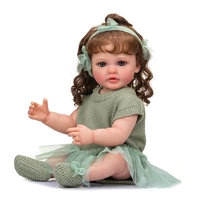 Силиконовая Коллекционная Кукла Реборн Reborn Девочка София ( Виниловая Кукла ) Высота 55 см