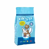 Бентонітовий наповнювач KikiKat для котячого туалету без аромату, 5 L