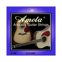 Струни Amola A100 Light (012-053). Струни для акустичної шестиструнної гітари