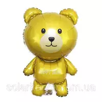Куля фольгована фігурна "Tady"ведмедик жовтий 60*40 см (1062-2, 1/4000/50)