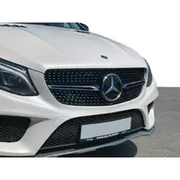 Тюнінг решітка радіатора (Diamond Black) З місцем під камеру для Mercedes GLE coupe C292 2015-2019рр