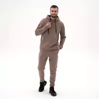 Мужской теплый спортивный костюм Teamv Classic 3 Мокко