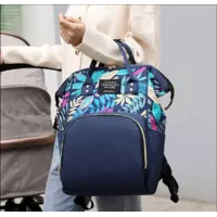 Сумка для мам, уличная сумка для мам и малышей, модная многофункциональная  TRAVELING SHAR синий тропик