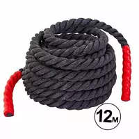Канат для кроссфита Combat Battle Rope FI-5311 Zelart   12м Черный (56363154)