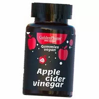 Яблочный уксус, Apple Cider Vinegar, Golden Pharm  60таб (72519003)